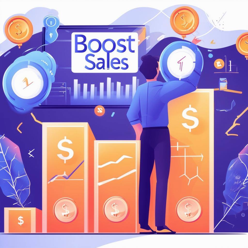 boost sales motivation illustration