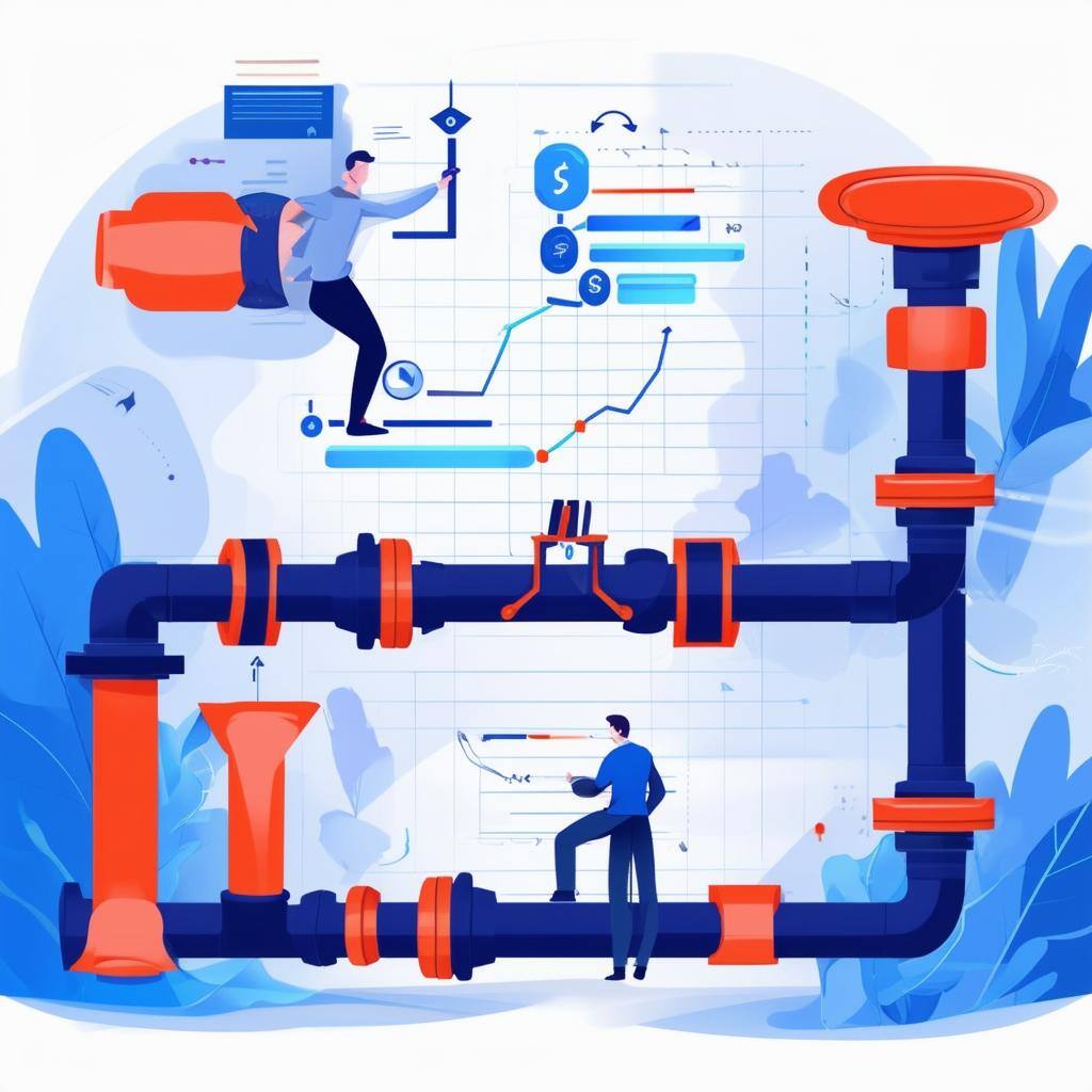 boost sales pipeline illustration